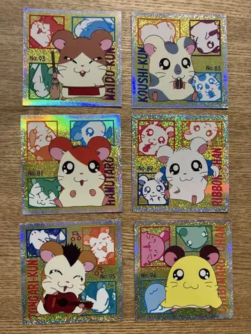 113 얏호! 햄토리 씰 햄토리 No.81 스티커