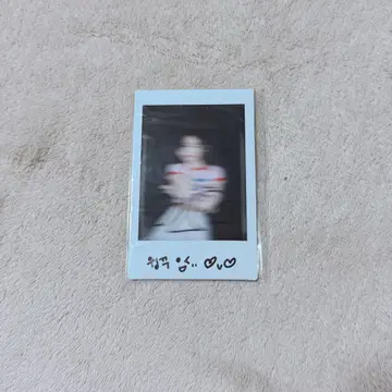 MIMIIROSE 효리 사인 포함 폴라로이드