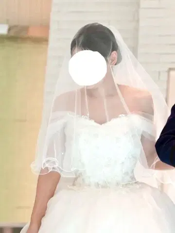 웨딩 베일 펄 결혼식