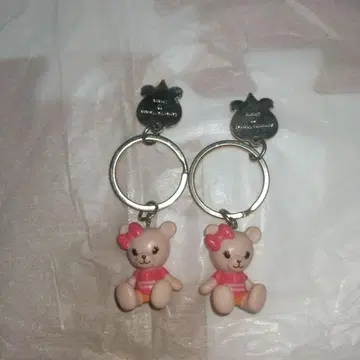 사만다 타바사 곰 캐릭터 키링 세트