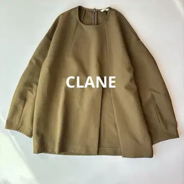 새상품급 CLANE 아치컷 더블 크로스 상의