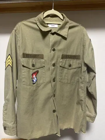 마르카 밀리터리 셔츠 남성용 SIZE 1 marka