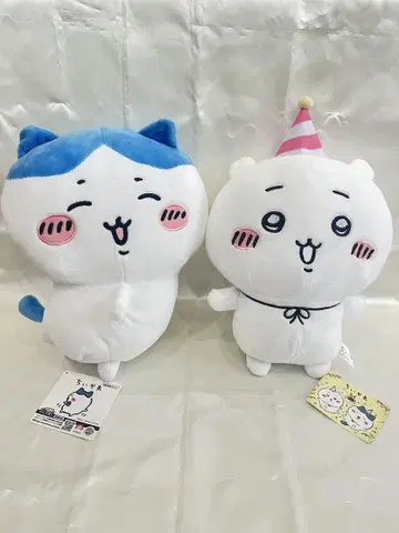 치이카와 봉제 인형 2체 세트