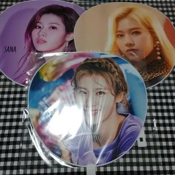 twice 사나 부채 세트