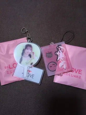 =LOVE 이코러브 타키와키 쇼코 세트 미니 복권 아크릴 스탠드 키링