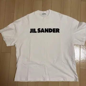 JIL SANDER 질 샌더 로고 T셔츠 화이트 S사이즈