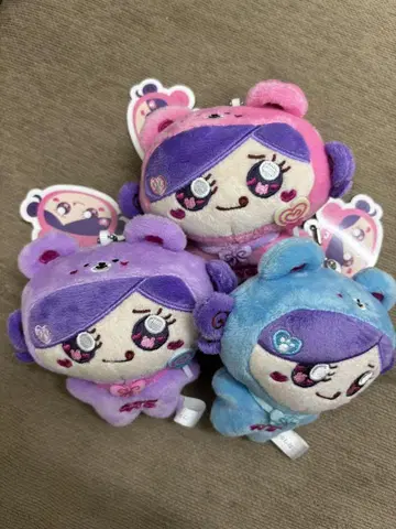 시나코 봉제 인형 3종류 3개
