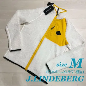 J.LINDEBERG 골프 보아 더블 지퍼 미드 블루종