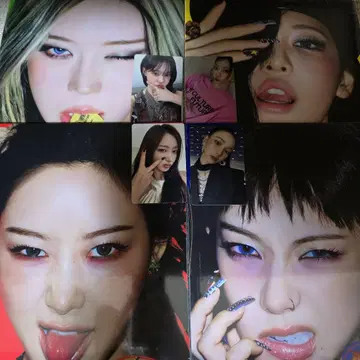 aespa 트레이딩 카드 CD 워너 혜택 컴프 미개봉