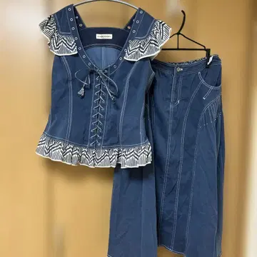 HIROKO KOSHINO 데님 조 셋업