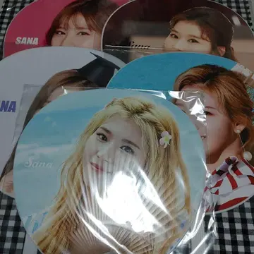 twice 사나 부채 세트