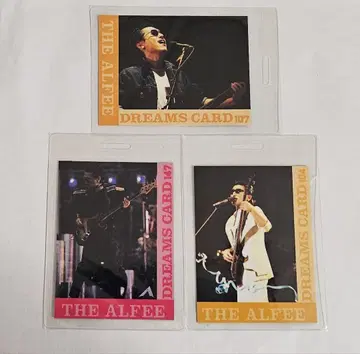 THE ALFEE DREAMS CARD 사쿠라이 켄 트레이딩 카드