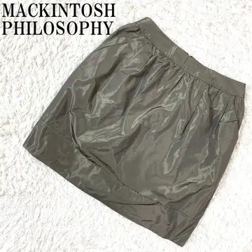 매킨토시 철학 벌룬 스커트 그레이 36 B9955