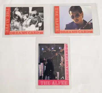 THE ALFEE DREAMS CARD 사쿠라이 켄