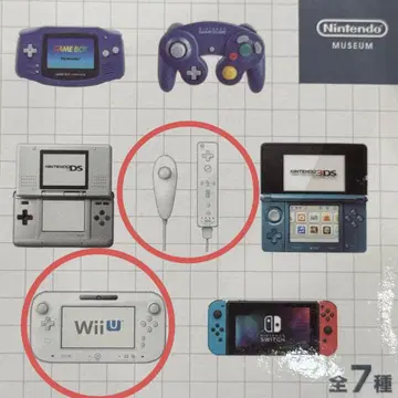 닌텐도 뮤지엄 게임 하드 키링 컬렉션 Wii&WiiU