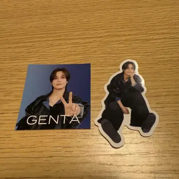 Travis Japan 트라자 왈츠 스티커 마츠다 겐타