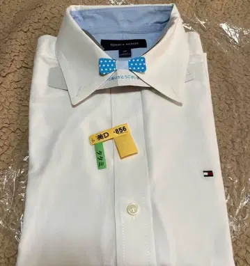 TOMMY 타미힐피거 반팔 셔츠 S/P 화이트