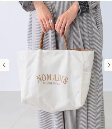 별주 NOMADIS SAC2 W 리버서블 로고 토트백 BEAMS