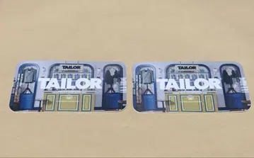 TAIILOR 스티커 2개 세트