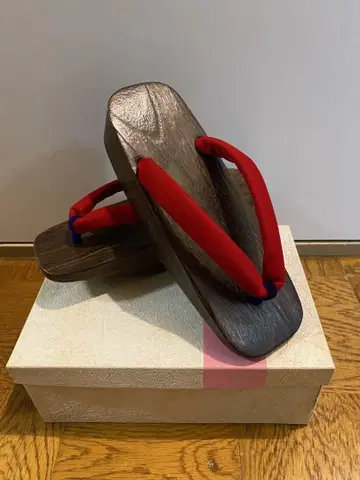 기온 나이토 미사용 고급 오동나무 일본 나막신
