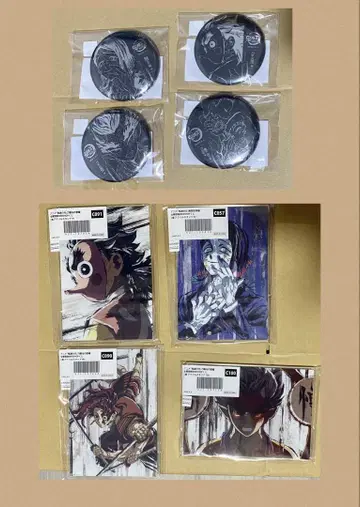 webshop 복권 아크릴 스탠드 귀멸의 칼날 엔무 캔뱃지 조하쿠텐