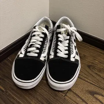 새상품급 vans 26.5cm 체크 스니커즈