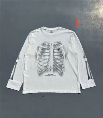 9090 X-ray Bone Vintage L/S Tee