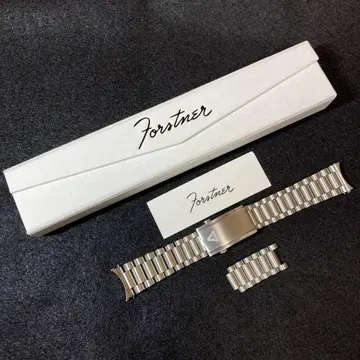 Forstner 포스너 스테인리스 스틸 19mm 메탈 벨트