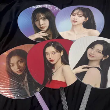 aespa 카리나 부채 5종 세트