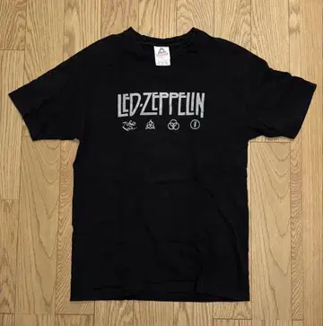 LED ZEPPELIN T셔츠 블랙