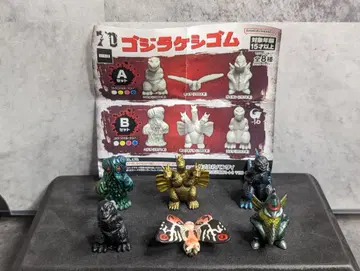 고질라 지우개 커스텀 페인트 6체 세트