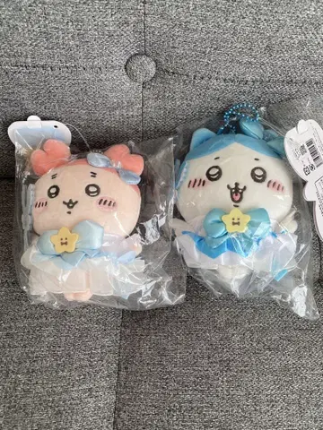 치이카와 (먼작귀) 마스코트 카니쨩 (하치와레) 2개 세트 미사용 새상품