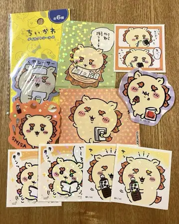 112 치이카와 (먼작귀) 시사 스티커 씰 10개