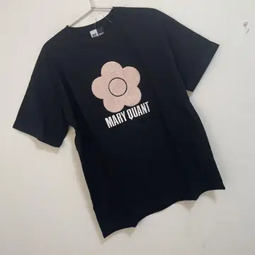 MARY QUANT x PUBLUX 마리콴트 시라요시 자수 T셔츠