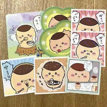 112 치이카와 (먼작귀) 밤만쥬 스티커 씰 8매