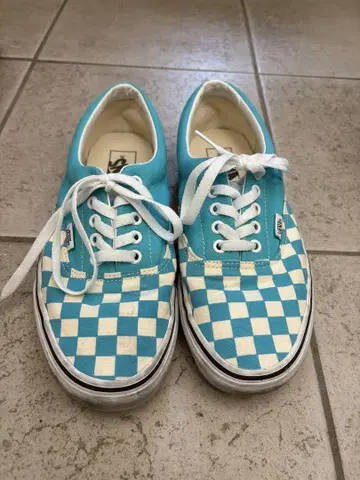 론 헤르만 별주 VANS 에라 era 터콰이즈 스니커즈 슬립온