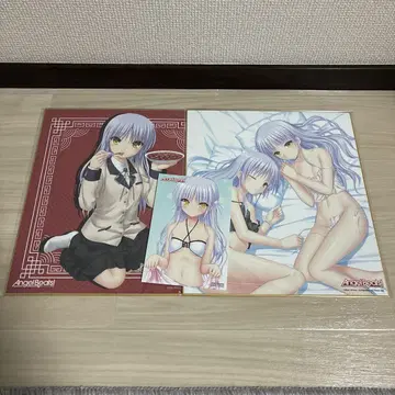 Angel Beats! 색지 2점 + 엽서 1점 세트