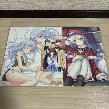 Angel Beats! 색지 2점 + 엽서 1점 세트