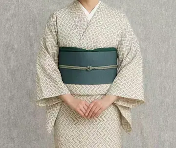 지그재그 패턴 코몬 기모노