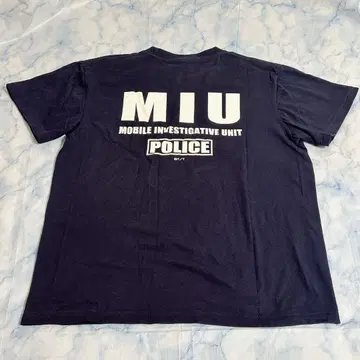 MIU404 T셔츠 M 네이비