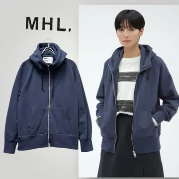 [고품질] 2024AW MHL. / 루프 위너 후드티 35200엔
