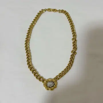 빈티지 골드 목걸이 초커