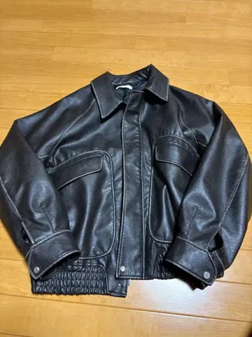 ARTIFICIAL GRAIN FLIGHT BLOUSON