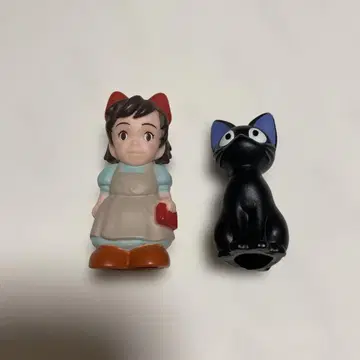 마녀 배달부 키키 피규어 키키 검은 고양이 지지 2개 세트