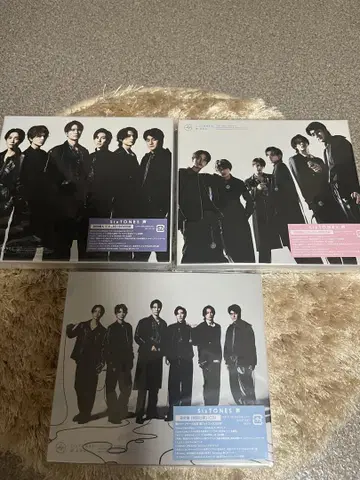 SixTONES 앨범 3개 세트