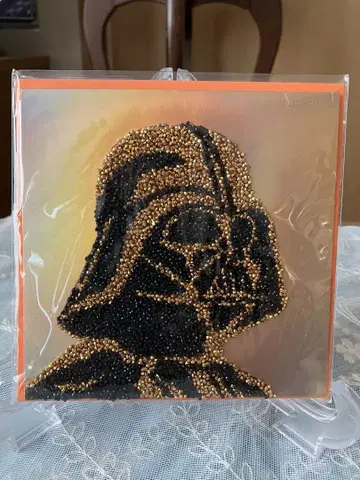 미개봉 희귀 레어 STAR WARS 다스 베이더 할로윈 카드 파피루스사