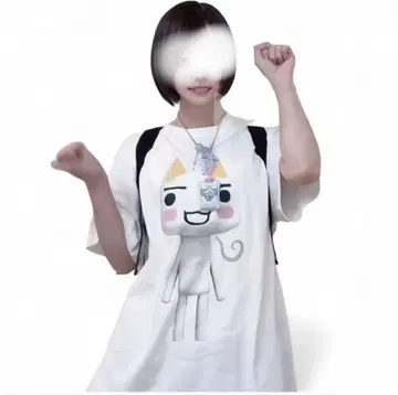 [새상품] 아노짱 착용 토로타메이키 T셔츠 M