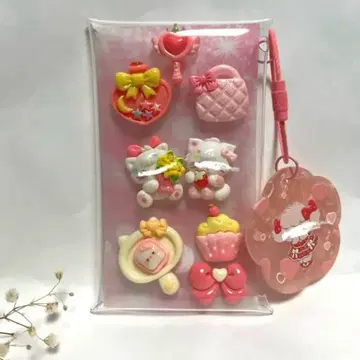 가챠 파우치 핑크 미코 고정 타입