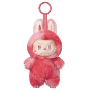POP MART LABUBU 러브러브 봉제 인형 키링