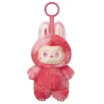 POP MART LABUBU 러브러브 봉제 인형 키링